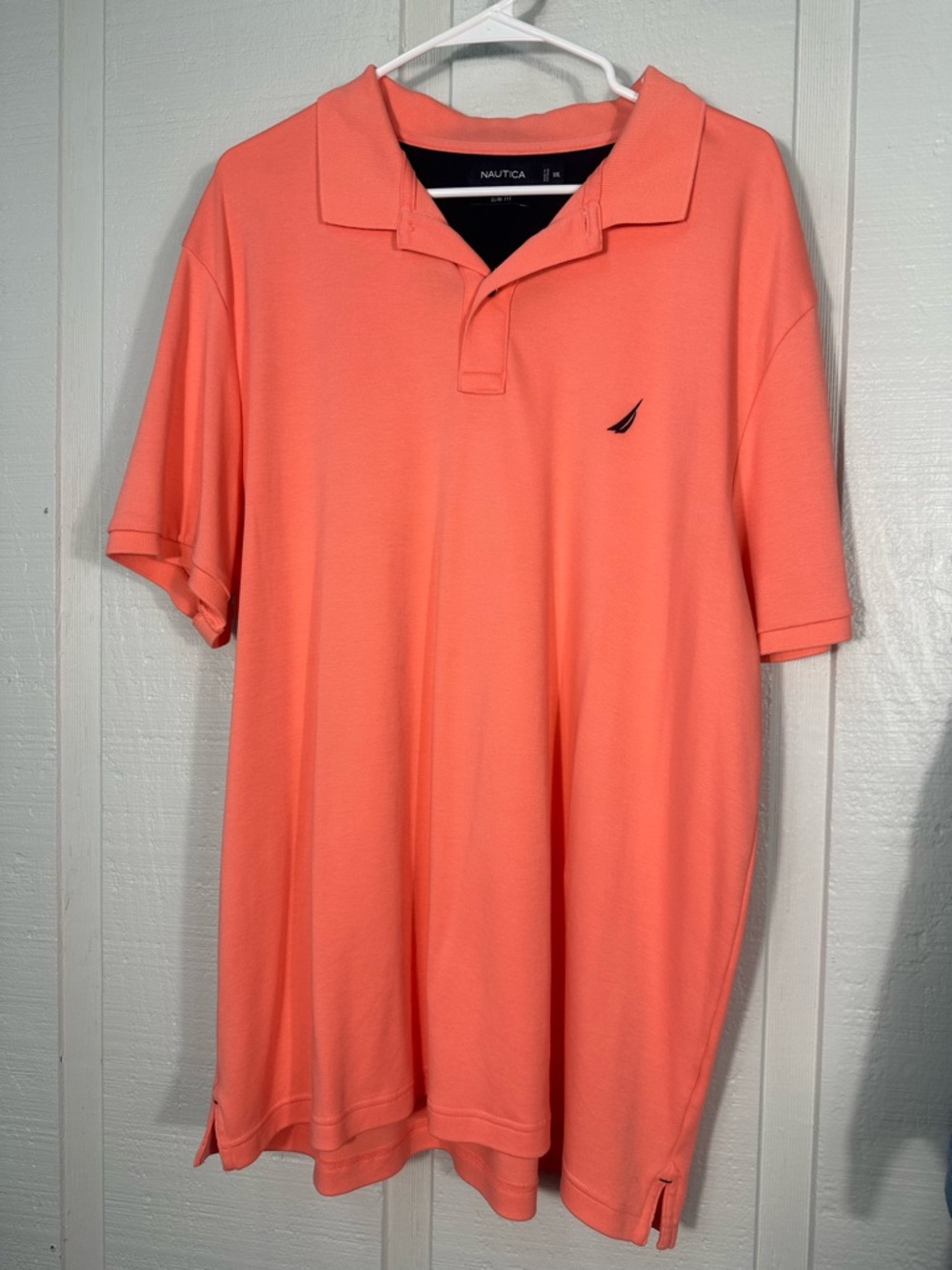 Nautica Men’s Orange Polo Size XXL
EUC